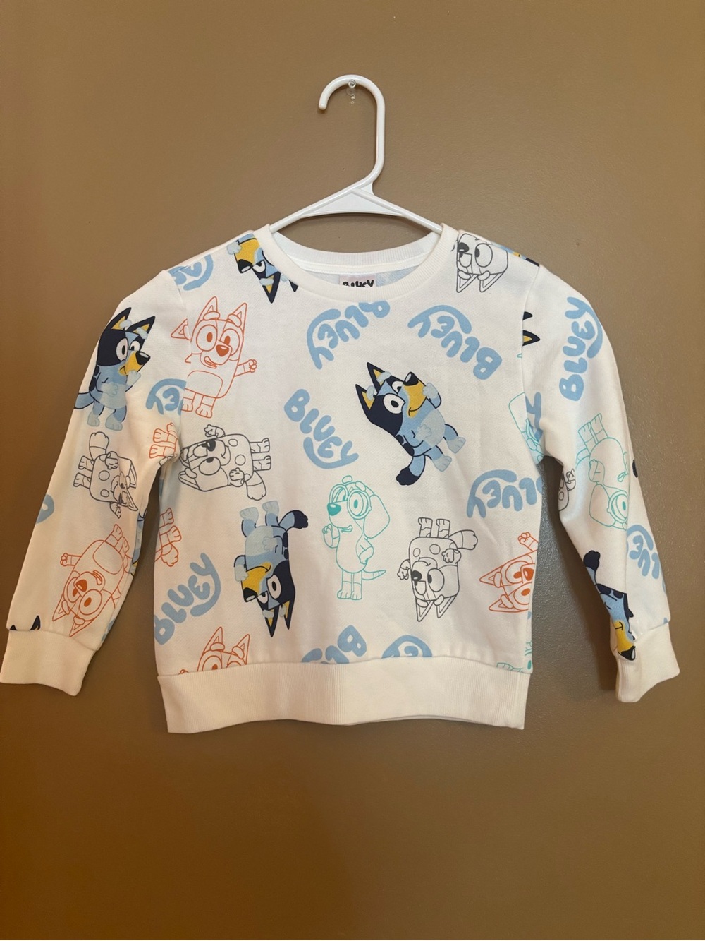 Bluey Toddler Sweat Shirt 4T NWOT